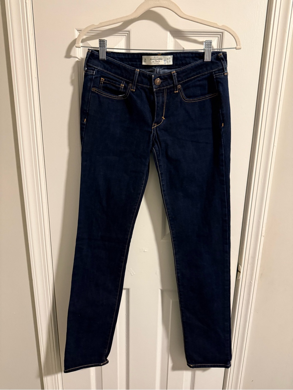 Abercrombie & Fitch Dark Blue Skinny Jeans